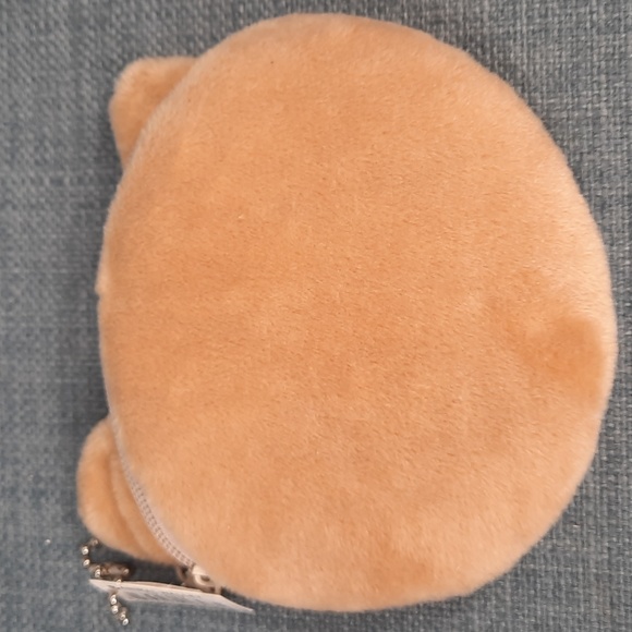 Sad Grumpy Pug Dog Coin Purse Key Chain Purse Backpack Charm Cute Soft Gift - Picture 2 of 4